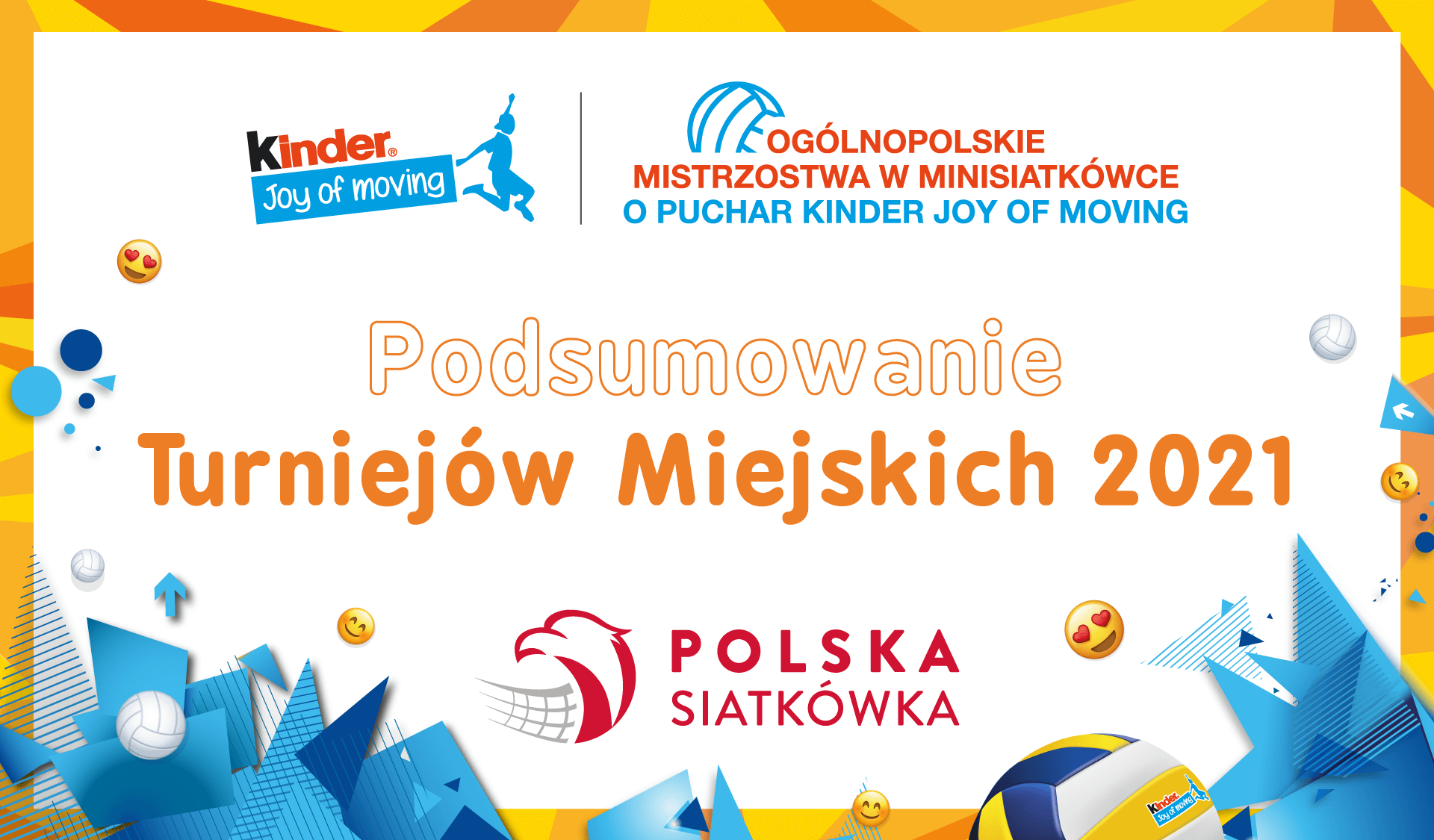 Podsumowanie Turniejów Miejskich KINDER Joy of moving 2020/21