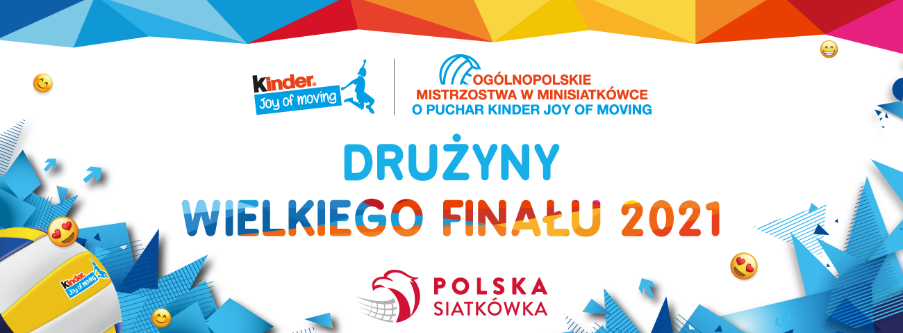 Drużyny 27. Wielkiego Finału KINDER Joy of moving