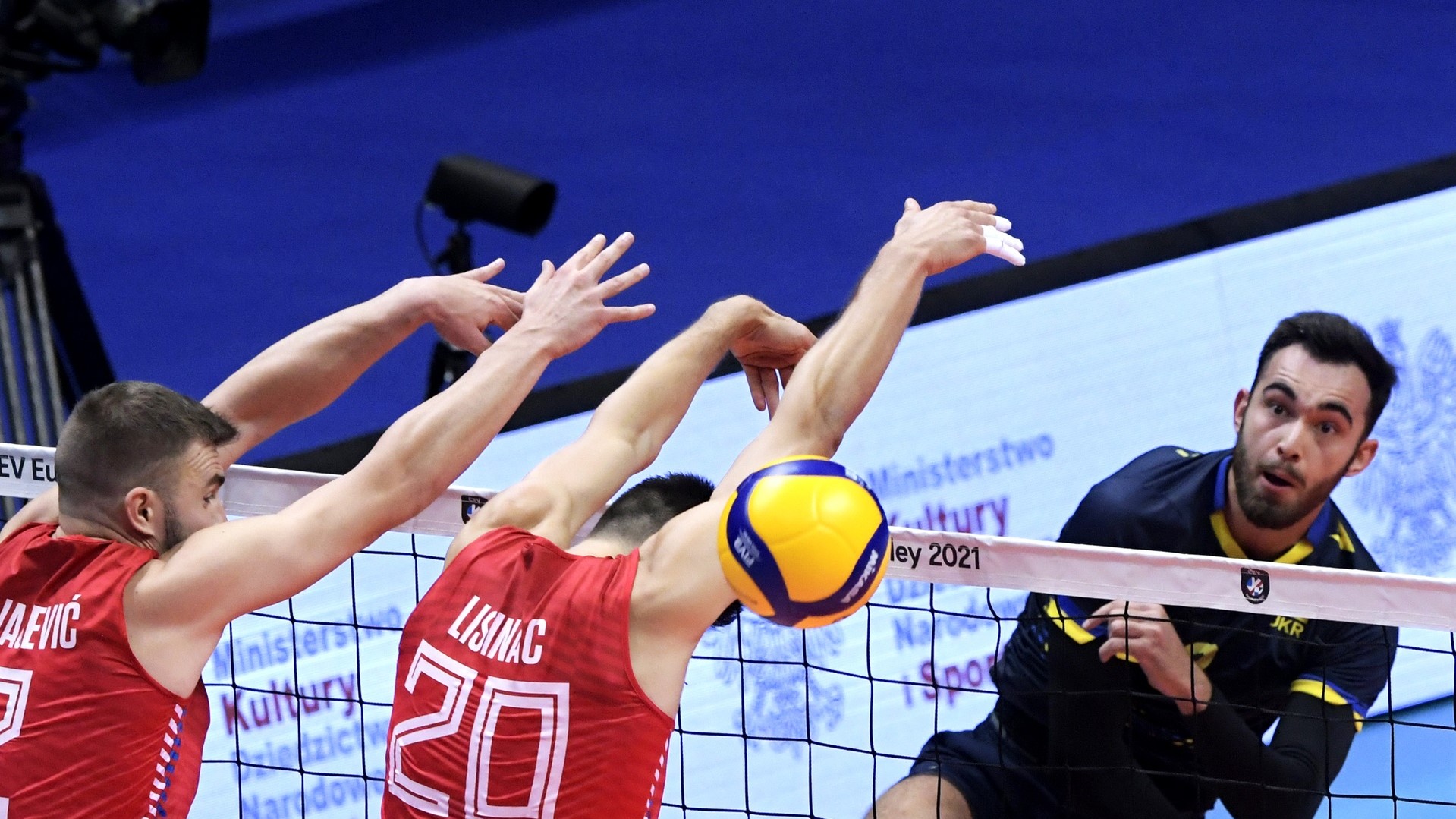 EuroVolley M: Ukraina - Serbia 0:3