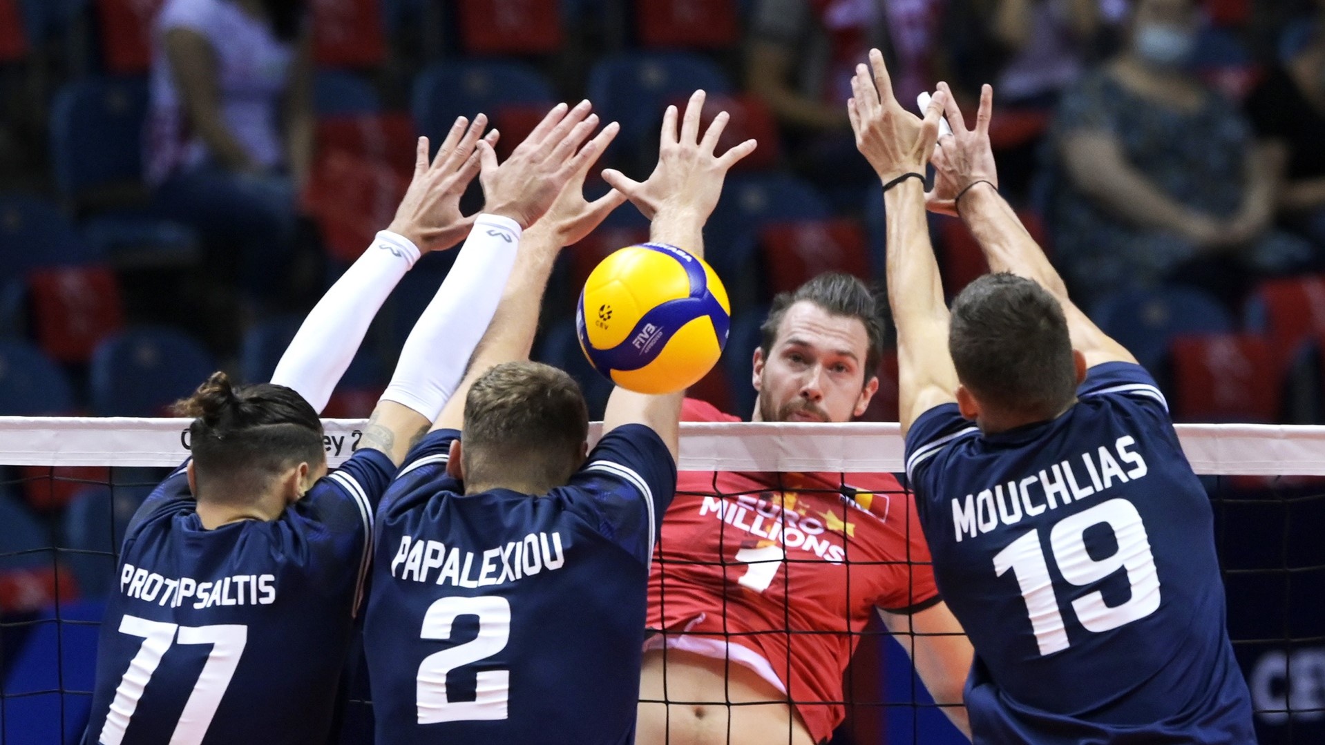 EuroVolley M: Belgia - Grecja 3:0