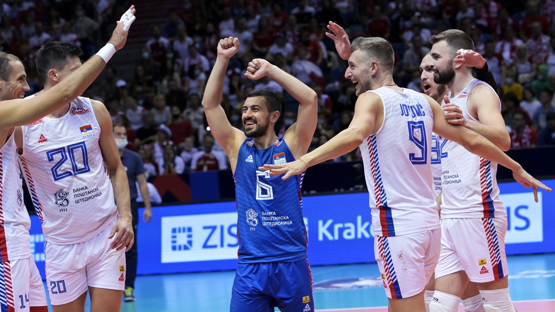 EuroVolley M: Portugalia - Serbia 1:3