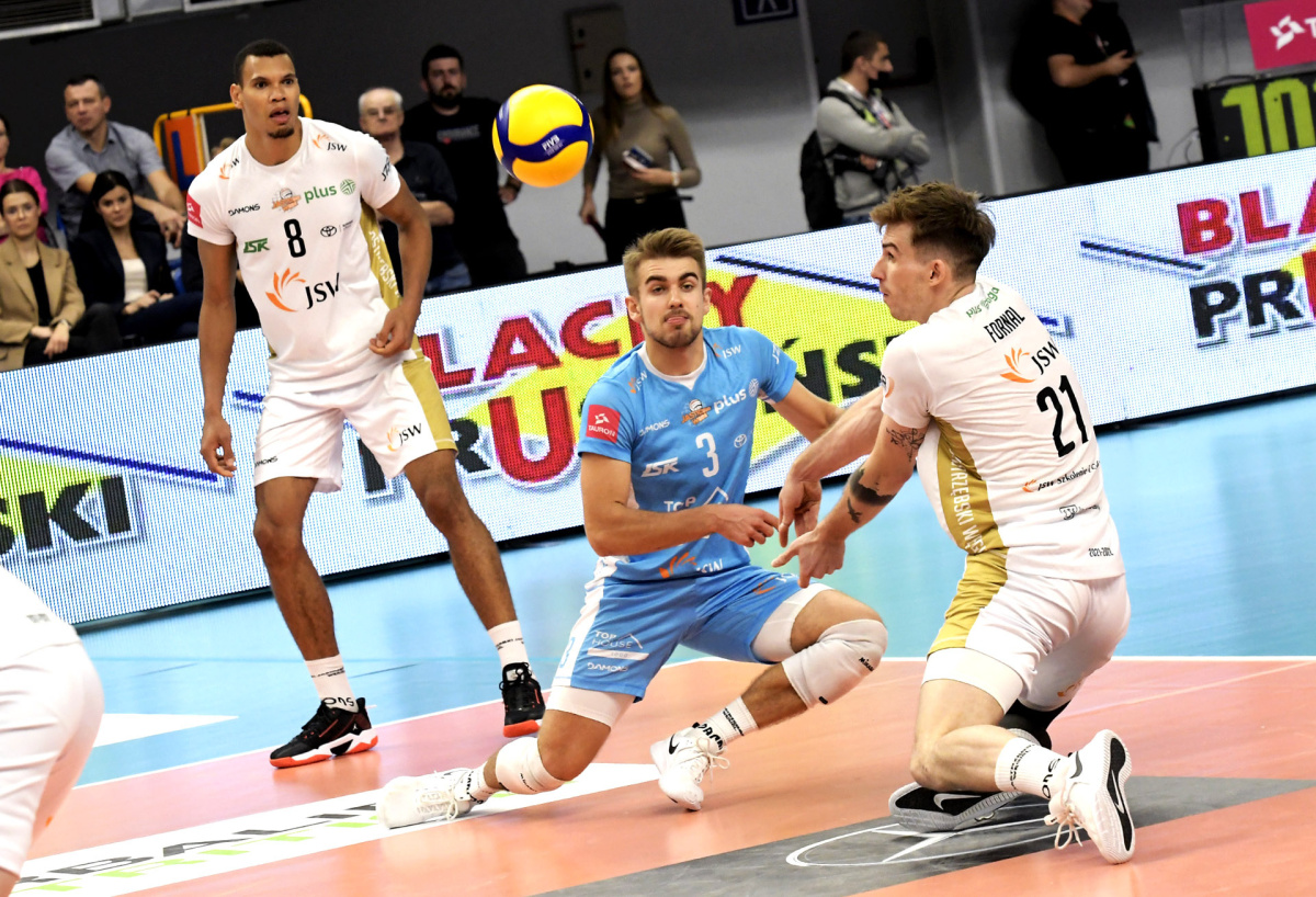 PlusLiga: Jastrzębski Węgiel - PGE Skra Bełchatów 3:1