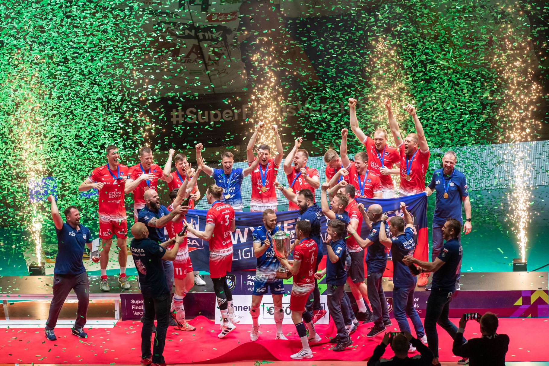 Grupa Azoty ZAKSA Kędzierzyn-Koźle drużyną 2021 roku w Polsce