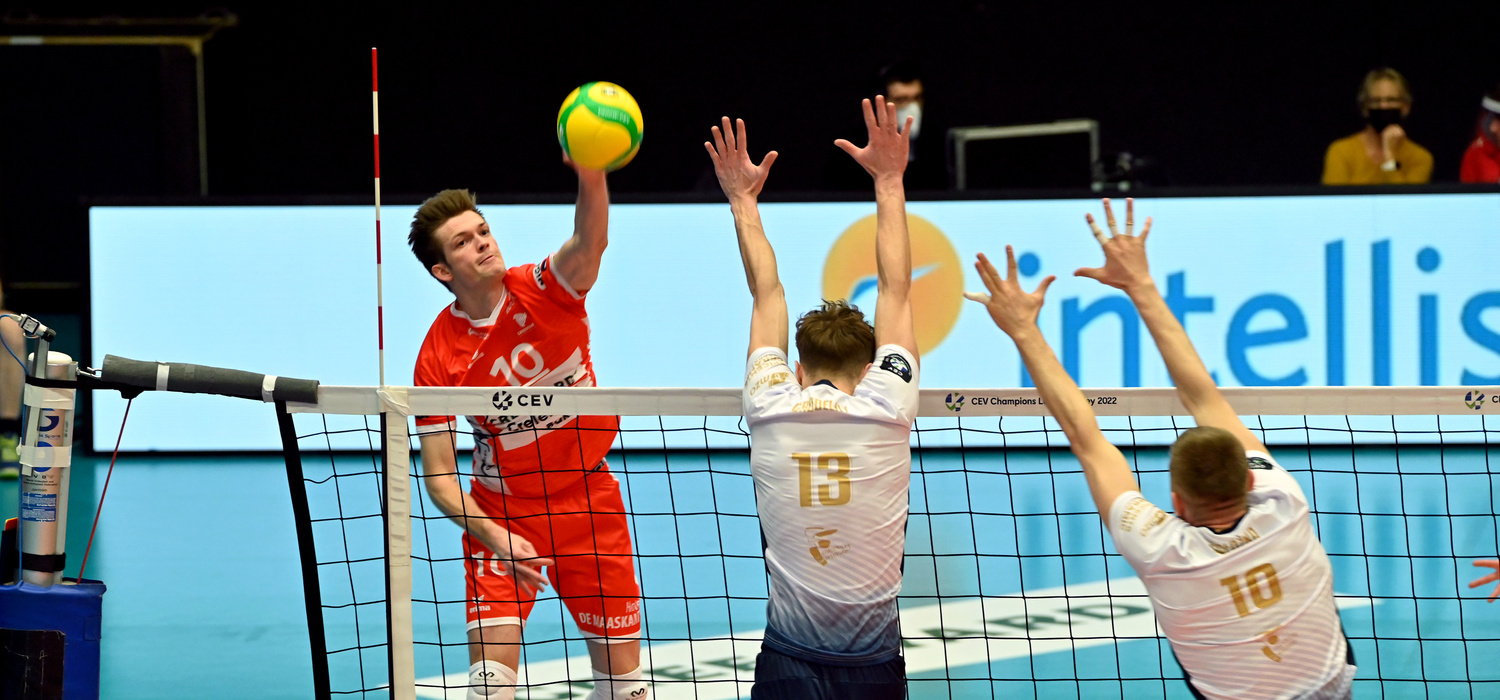 Liga Mistrzów: Projekt Warszawa - VC Greenyard Maaseik 3:1