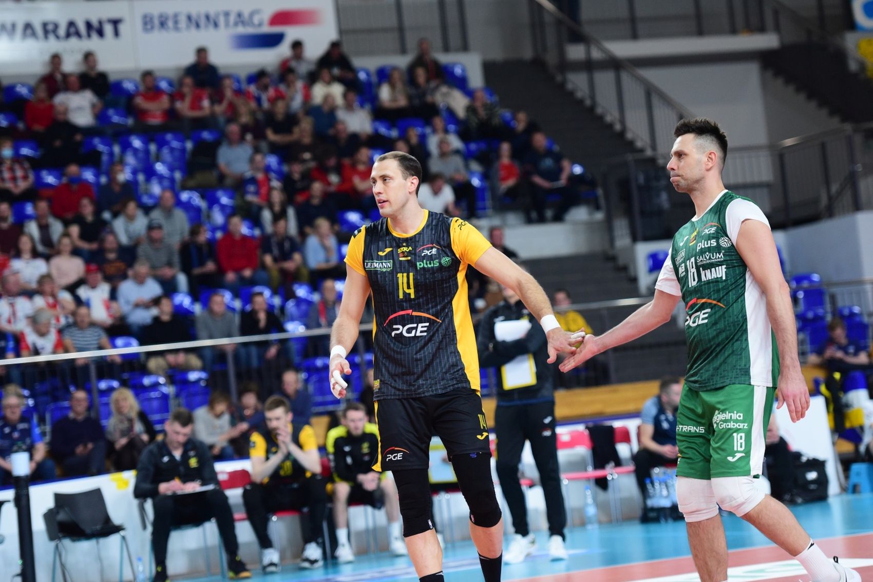 PGE Skra Bełchatów lepsza od lidera PlusLigi