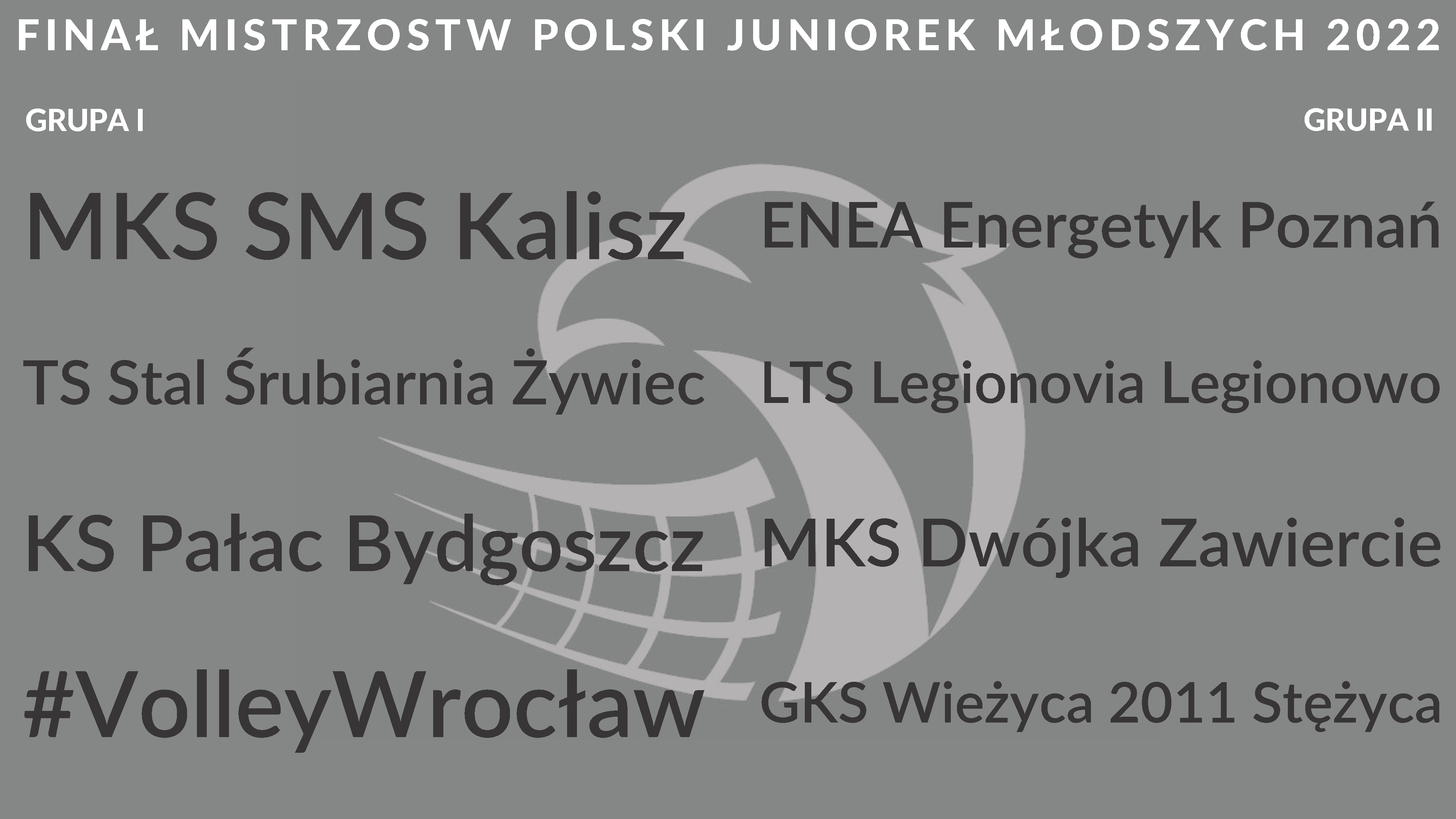 Losowanie finału MP Juniorek Młodszych 2022