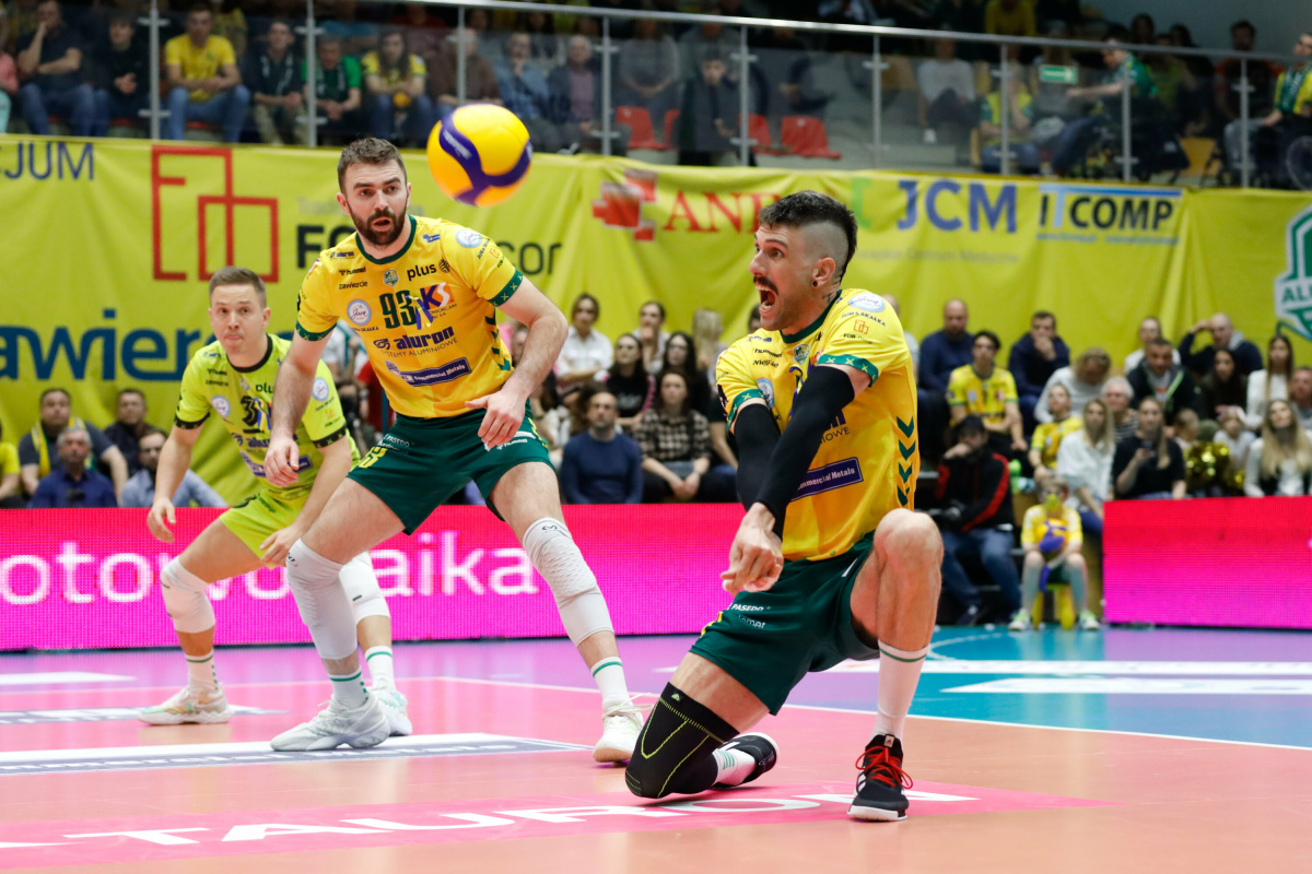 PlusLiga: Aluron CMC Warta Zawiercie i Jastrzębski Węgiel bliżej finału