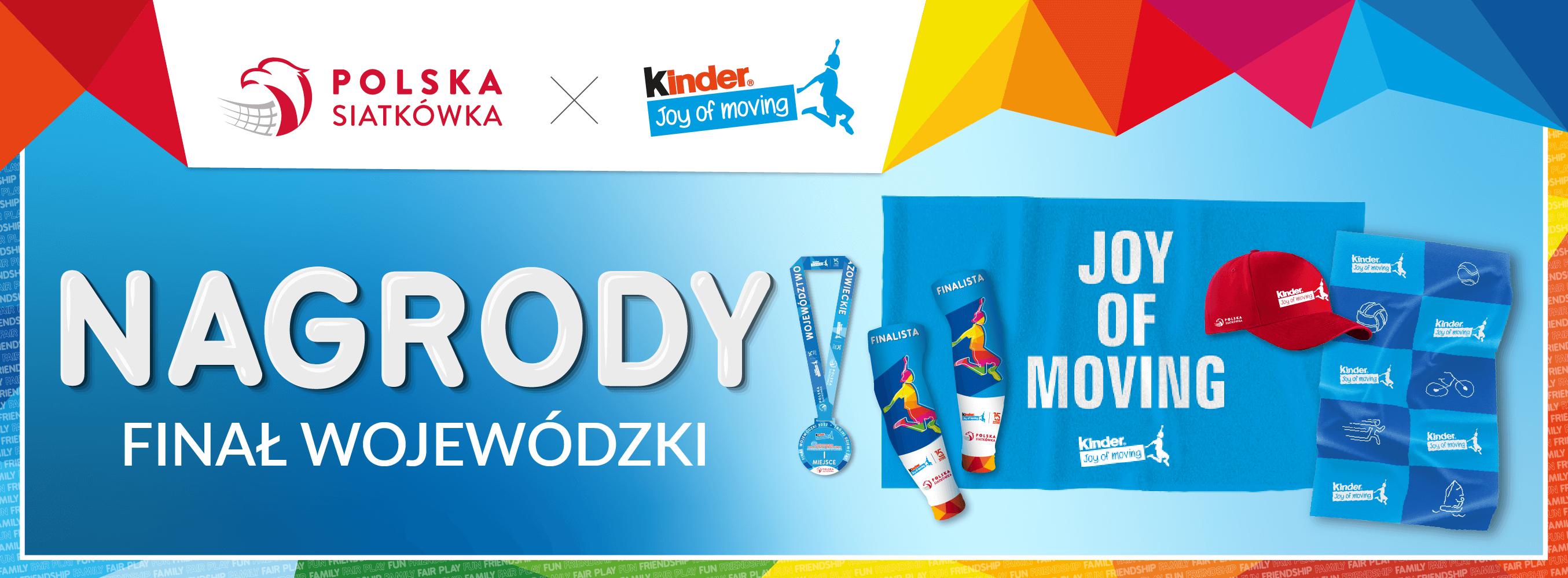 Finały Wojewódzkie KINDER Joy of moving - nagrody