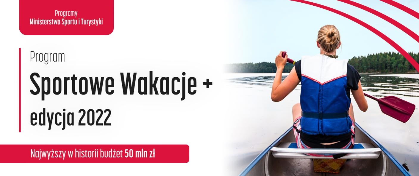 Rekordowe 50 mln zł na Program „Sportowe Wakacje+”