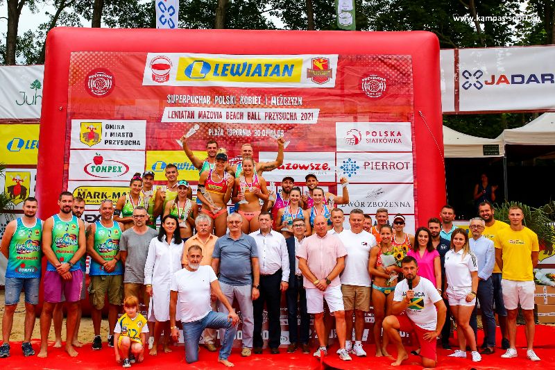 Orlen Beach Volley Tour 2022: halowi mistrzowie świata zagrają na plaży w Przysusze