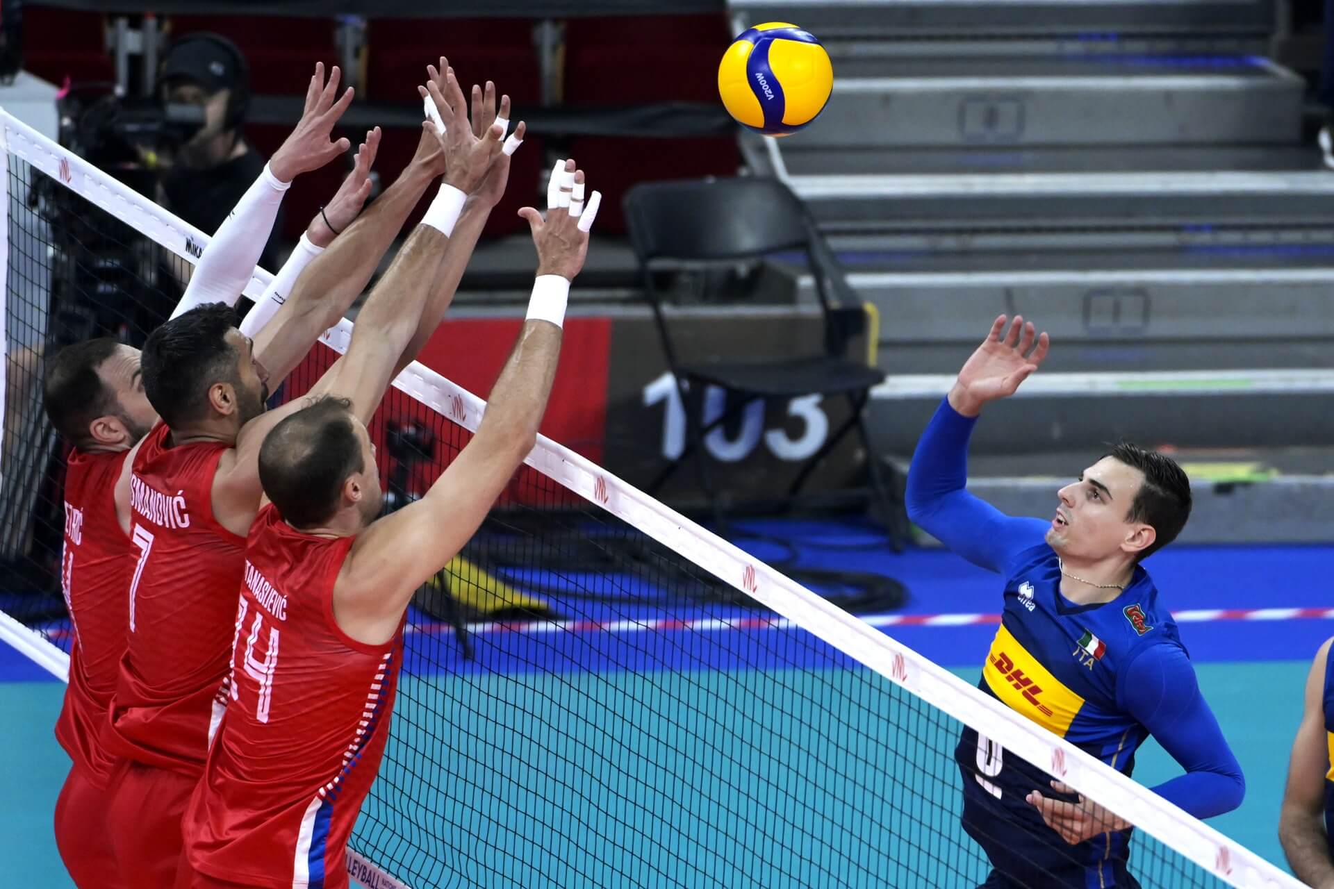 VNL w Gdańsku: Serbia - Włochy 0:3