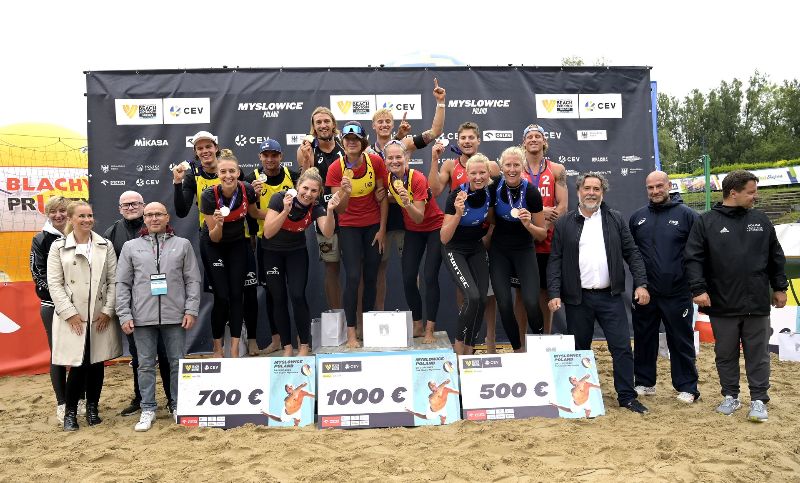 Beach Pro Tour Mysłowice: dwa srebra i jeden brąz