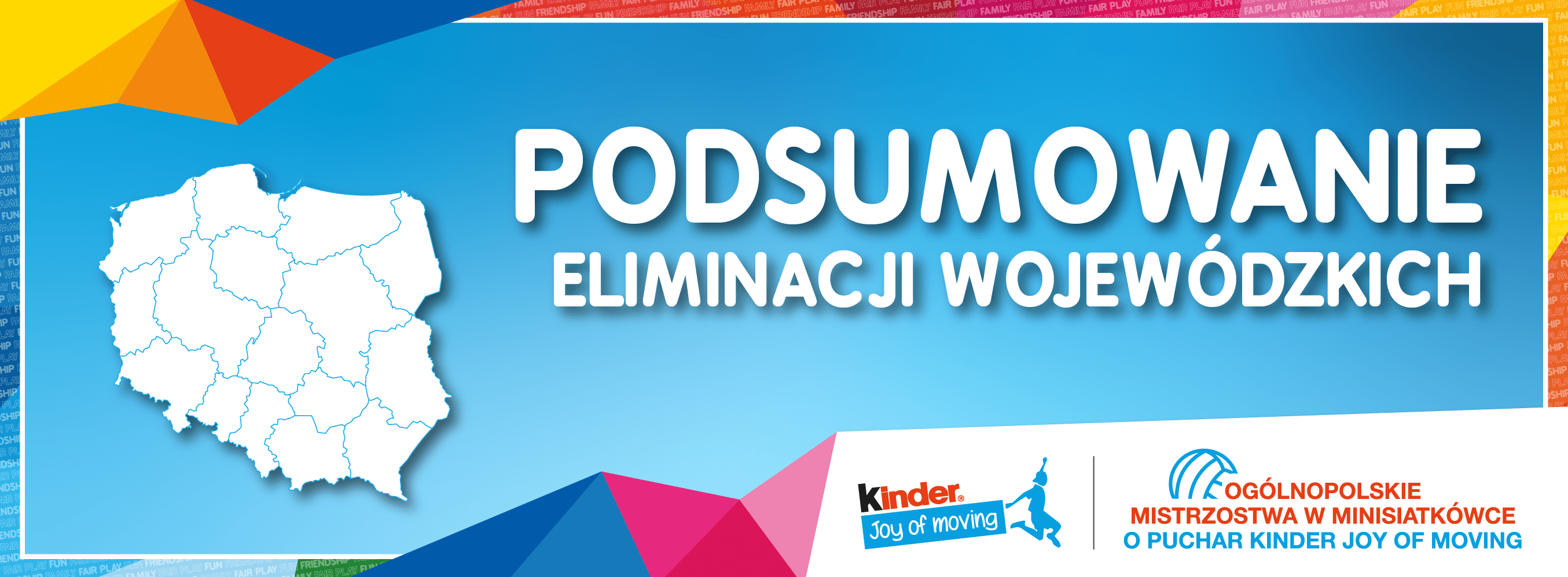 Podsumowanie El. Wojewódzkich KINDER JOY of moving sezonu 2021/22