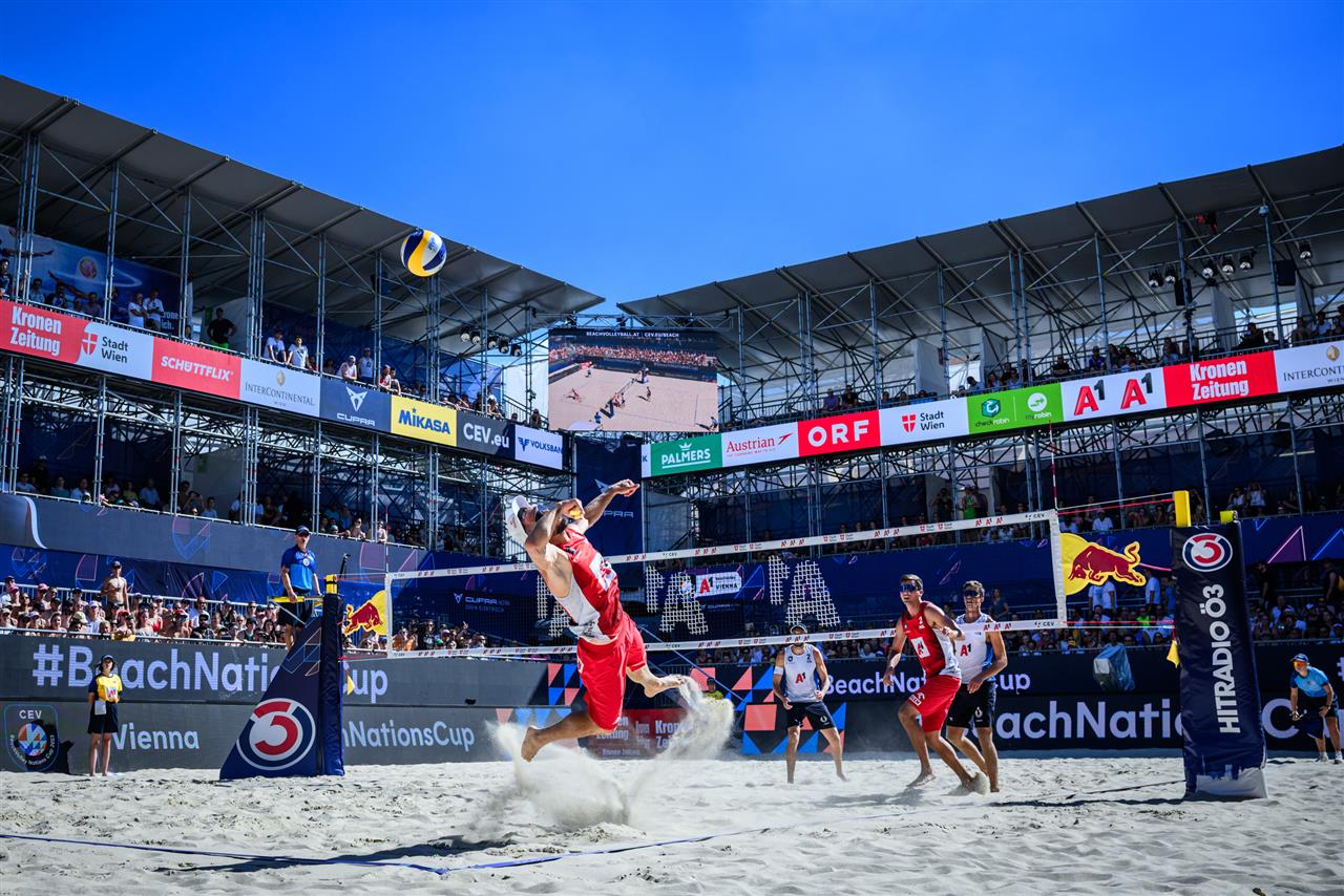 Puchar Narodów w siatkówce plażowej: Włochy - Polska 2:1