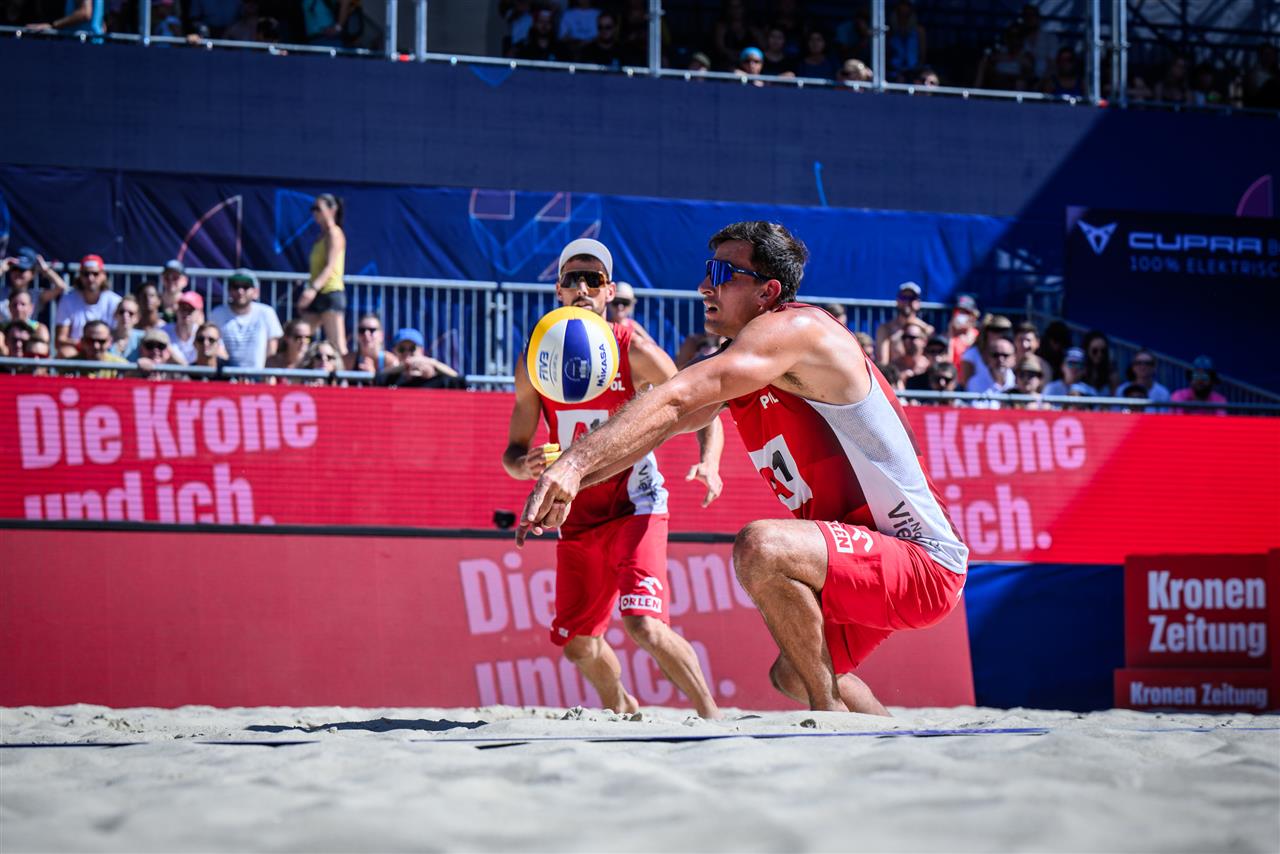 Puchar Narodów w siatkówce plażowej: Polska - Niemcy 2:0