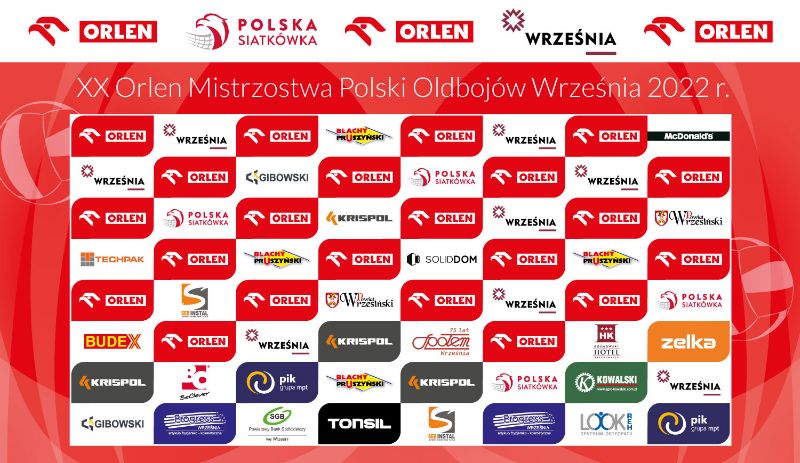 XX ORLEN Mistrzostwa Polski Oldbojów Kobiet i Mężczyzn - losowanie