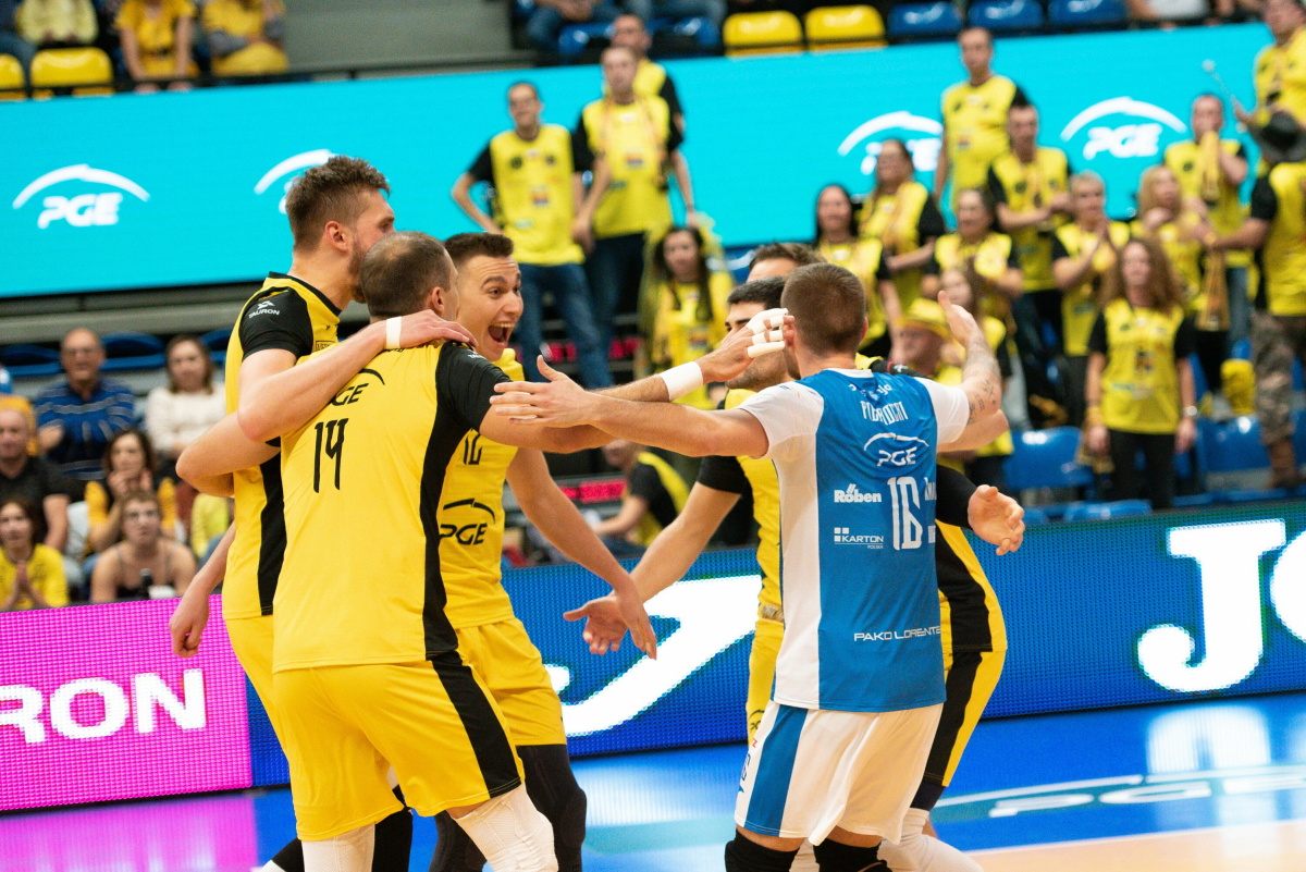 Puchar CEV: PGE Skra Bełchatów - Chaumont VB 52 3:2