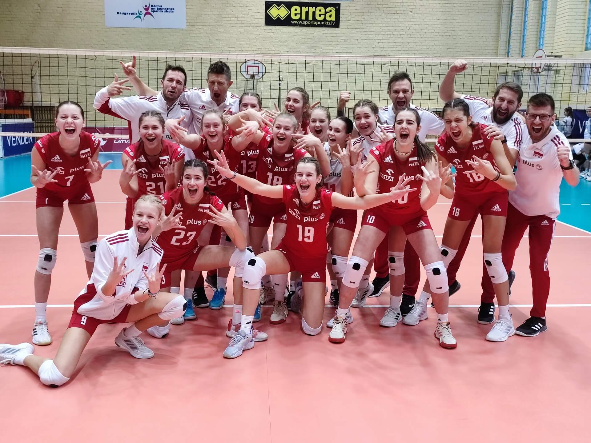 Mistrzostwa EEVZA U17 dziewcząt: Polska - Estonia 3:0