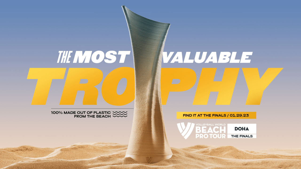 Wyjątkowe trofeum Beach Pro Tour Finals