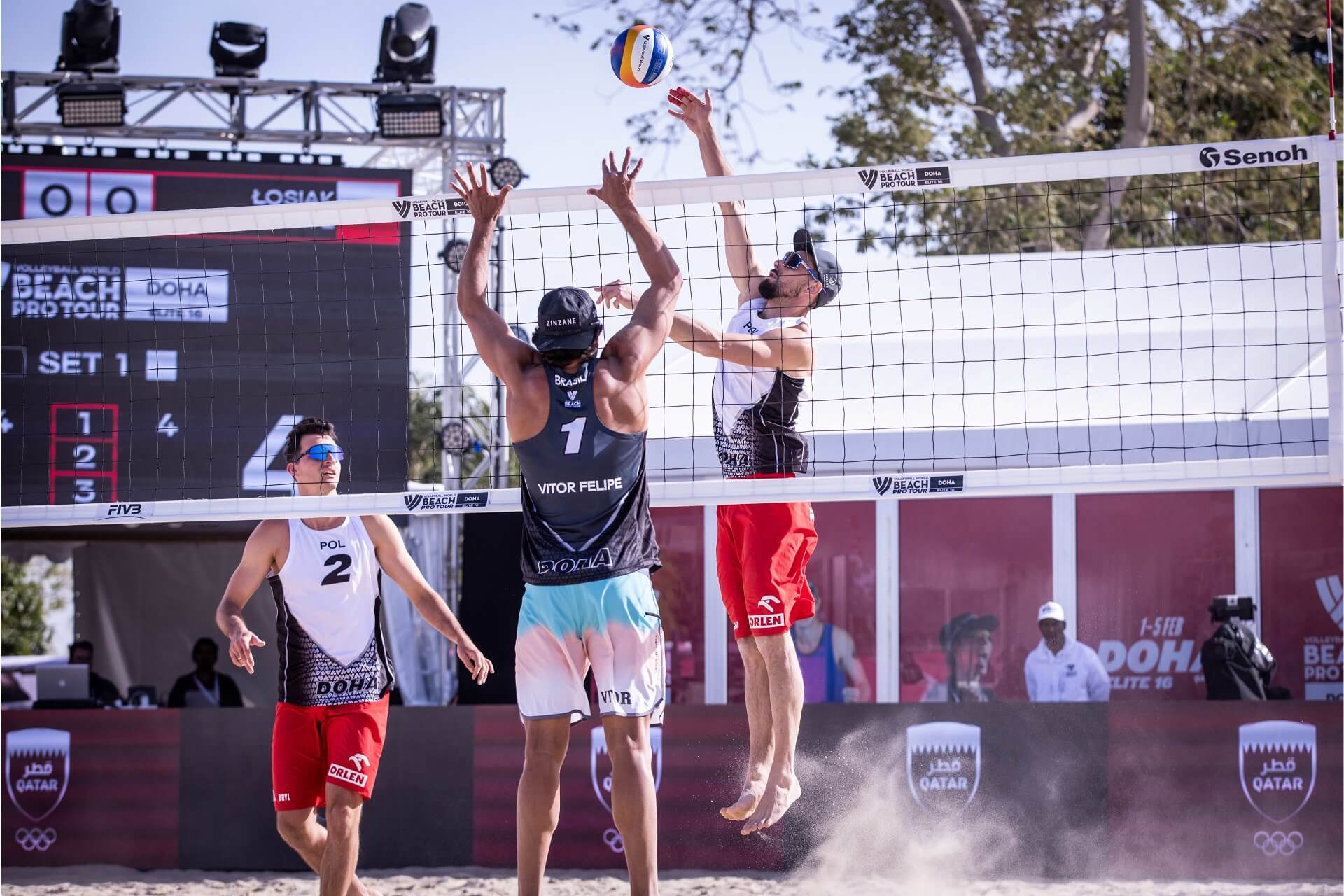 Beach Pro Tour Elite16 - Doha: Polacy pokonują wicemistrzów świata