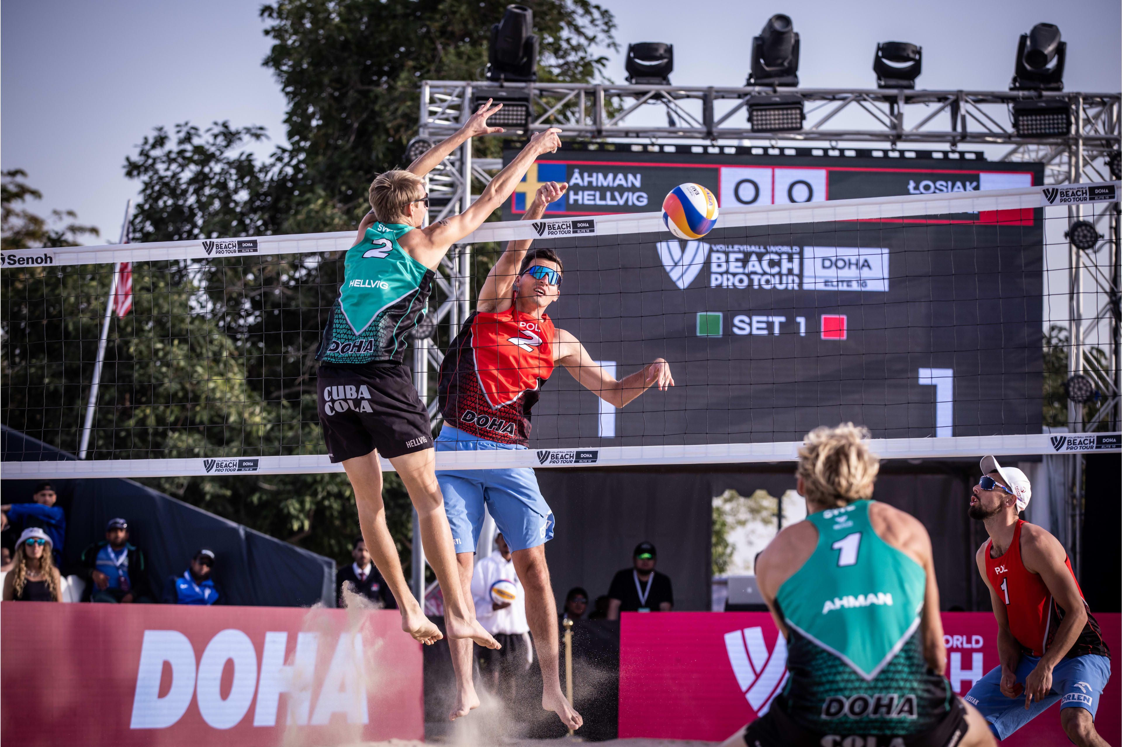 Beach Pro Tour Elite16 - Doha:  Łosiak i Bryl zagrają o brąz