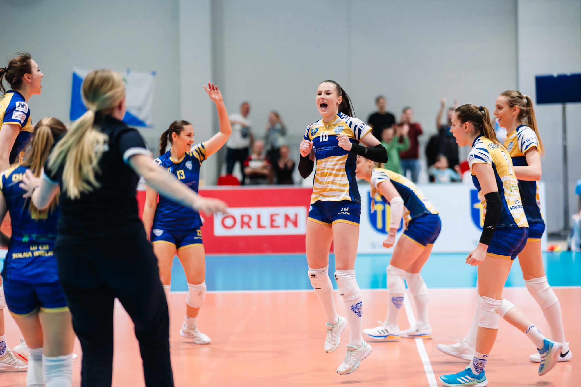 1LK: UJ CM Solna Wieliczka wygrywa w pierwszym meczu fazy play-off