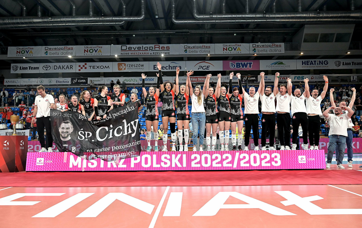 TAURON Liga: ŁKS Commercecon Łódź mistrzem Polski!