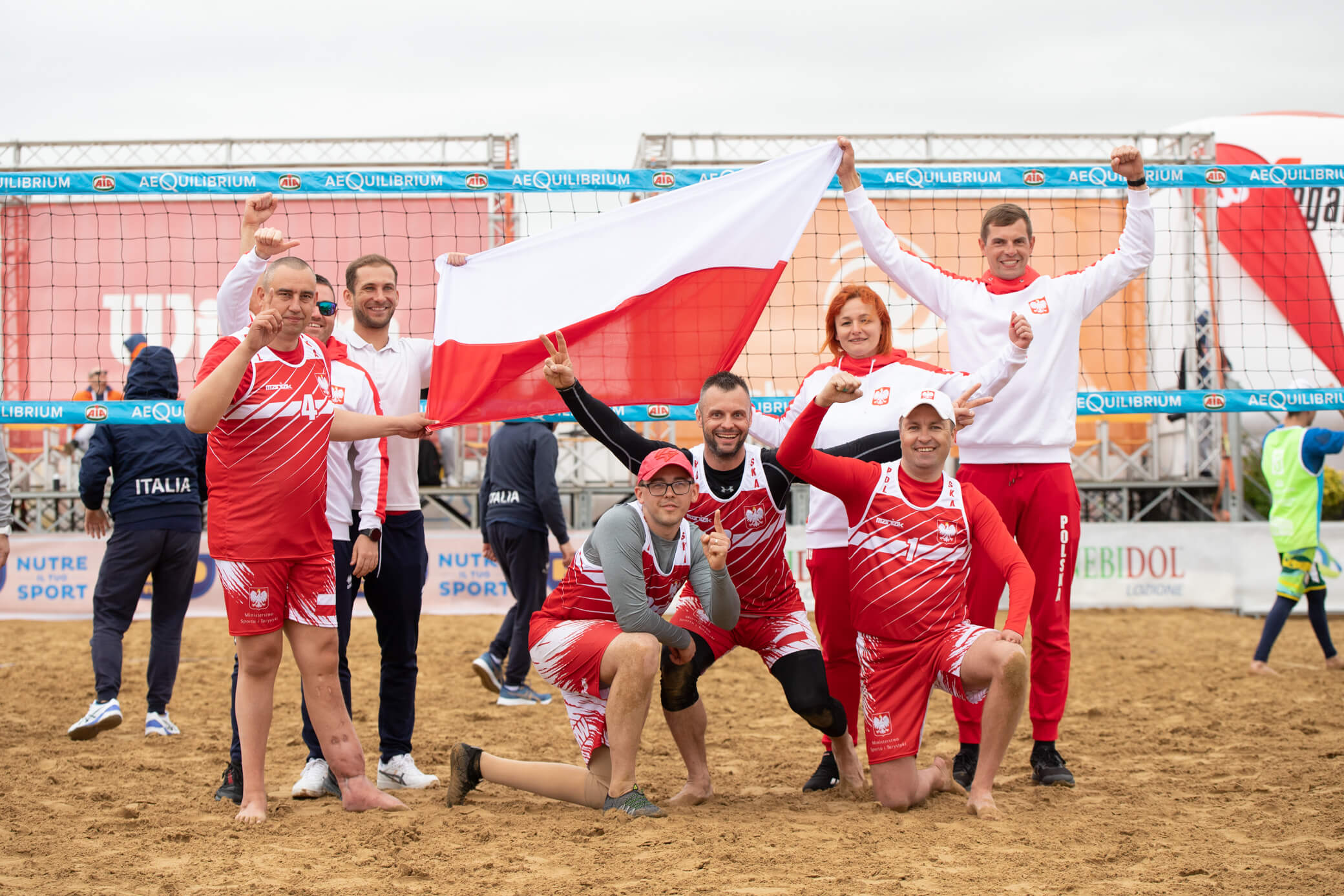 Polacy kontynuują złotą serię w Beach ParaVolley'u