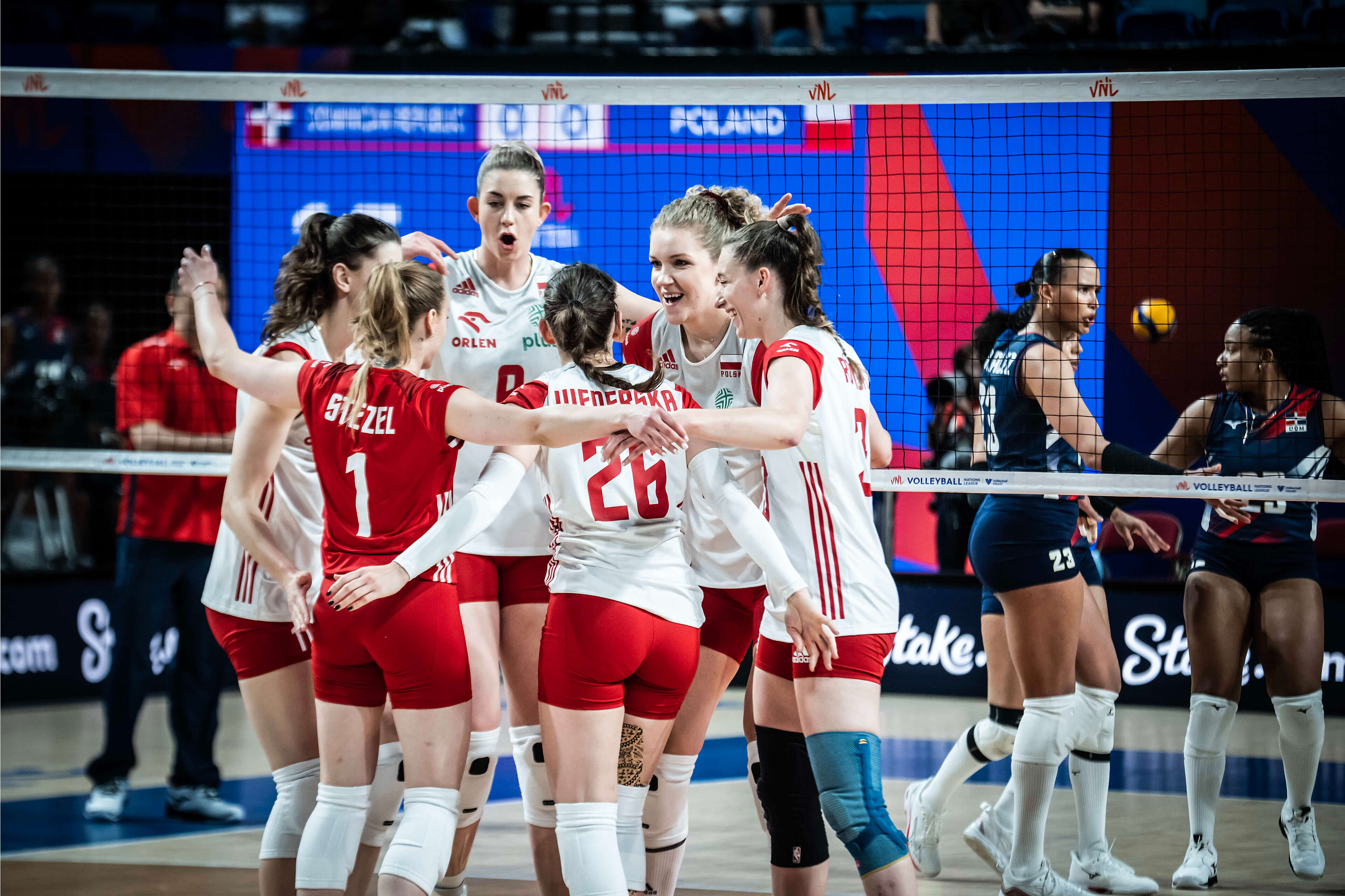 VNL: Dominikana - Polska 1:3