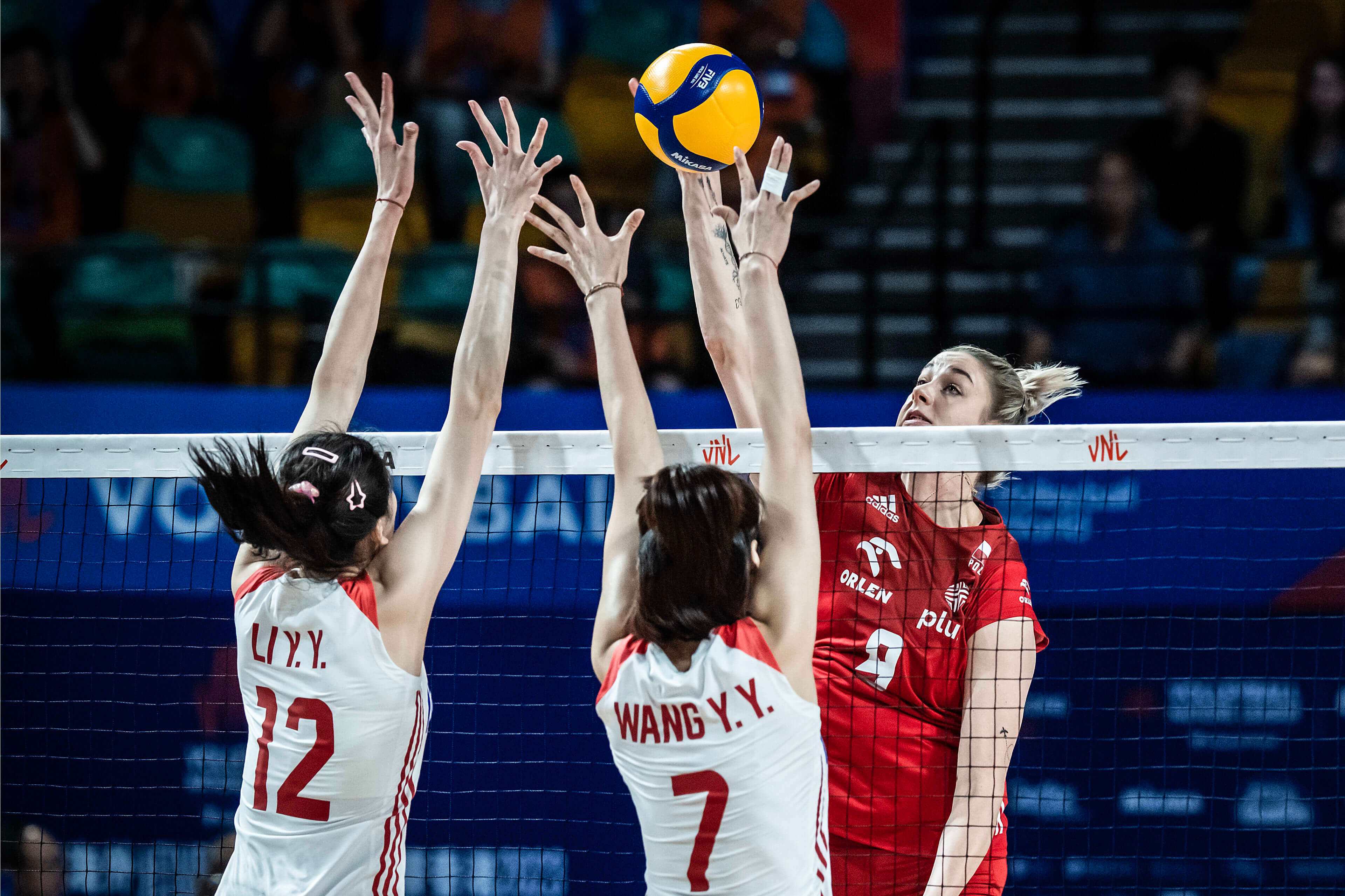 VNL:  Polska - Chiny 3:0