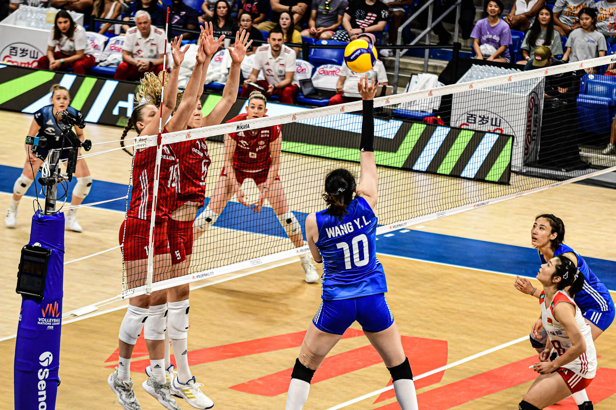 VNL półfinał: Polska - Chiny 0:3 