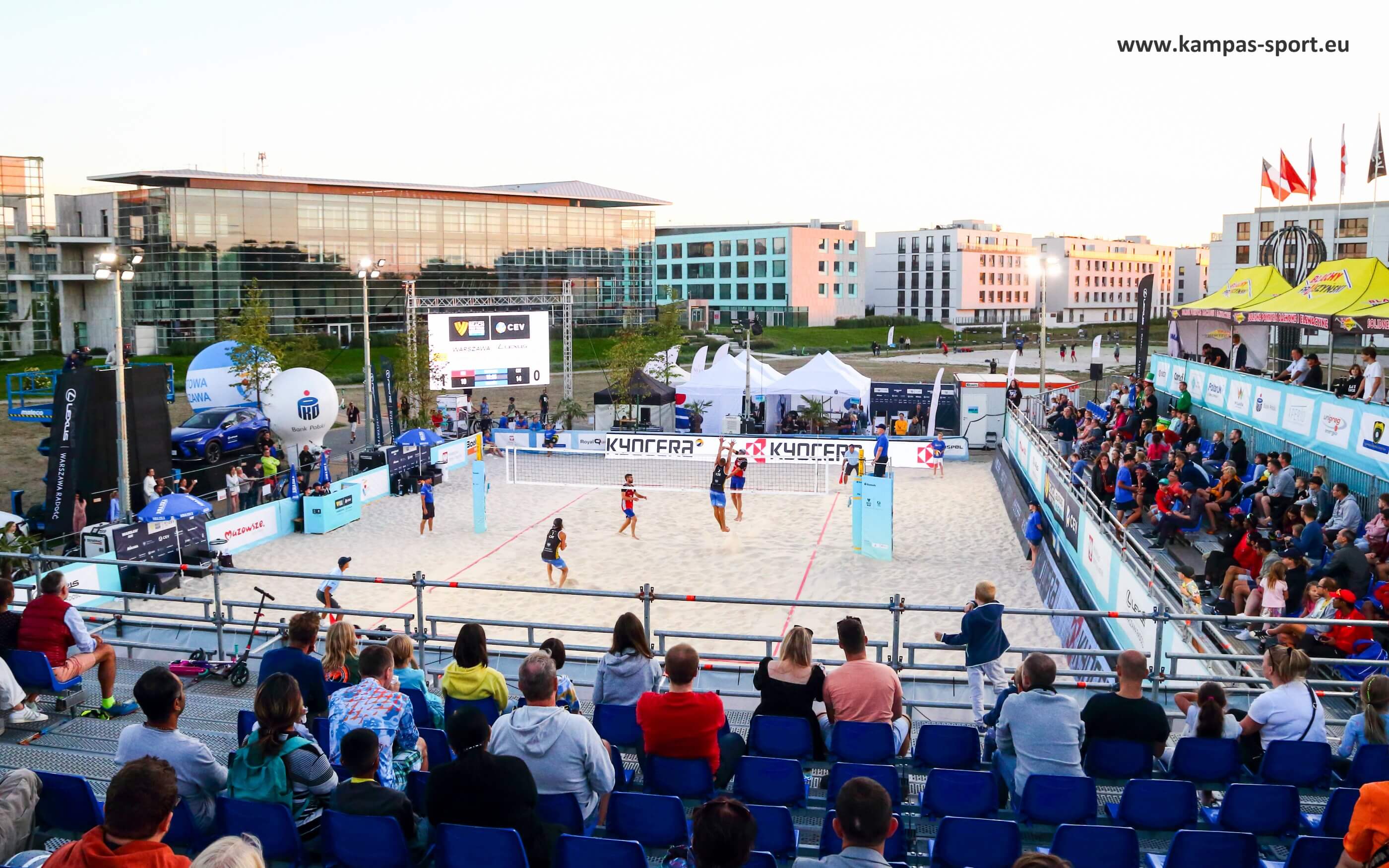 Dwa turnieje Beach Pro Tour Futures w Wilanowie