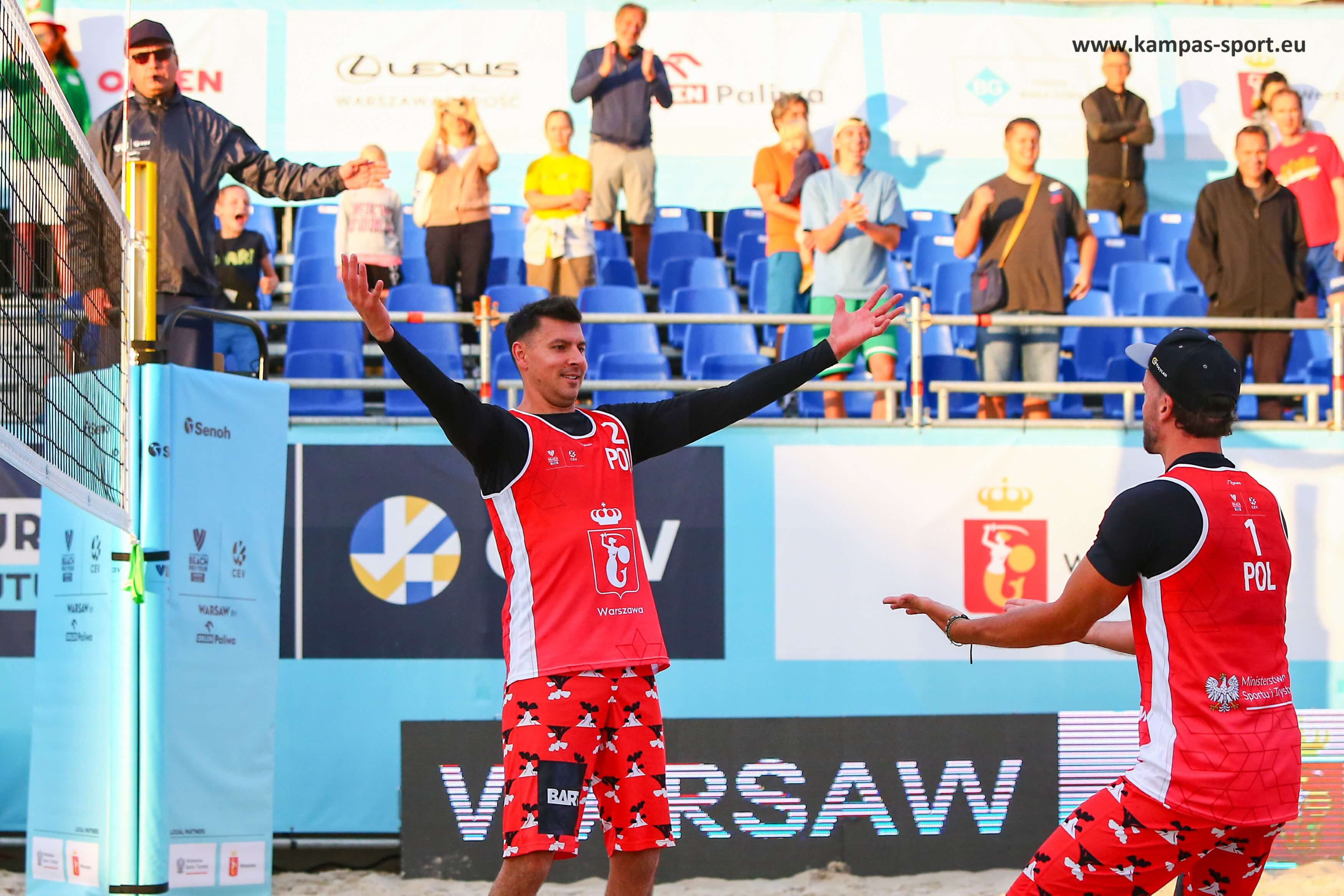 Emocjonujący start VW Beach Pro Tour Futures Warsaw