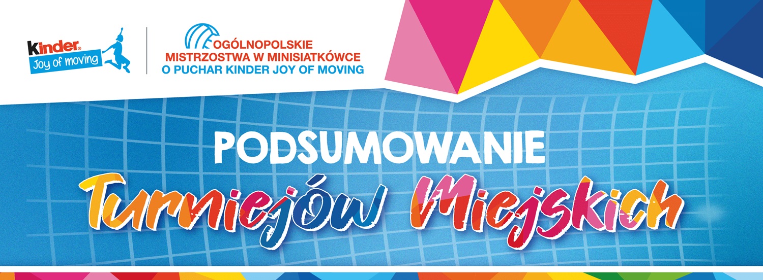 Podsumowanie Turniejów Miejskich KINDER Joy of moving sezonu 2022/23