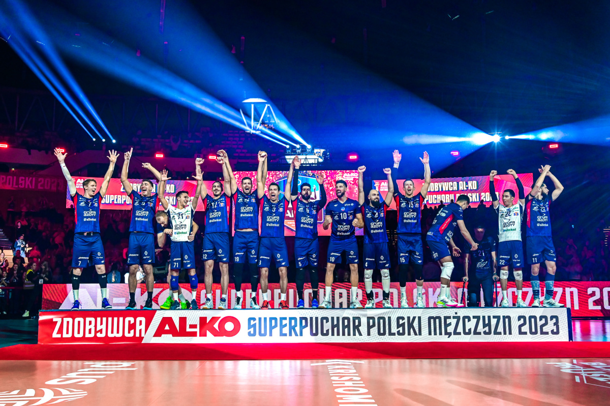 Grupa Azoty ZAKSA Kędzierzyn-Koźle z AL-KO Superpucharem Polski 2023