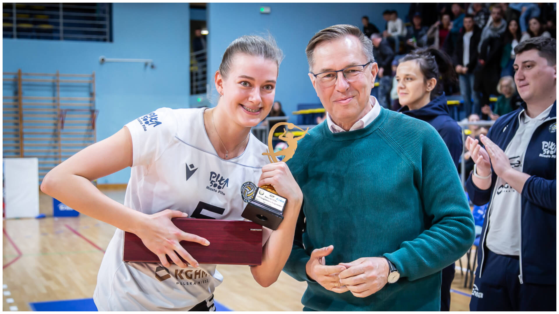 MVP - Wiktoria Pisarska. Enea KS Piła – LTS Legionovia Legionowo 3:1 (25:17, 24:26, 25:15, 25:23)