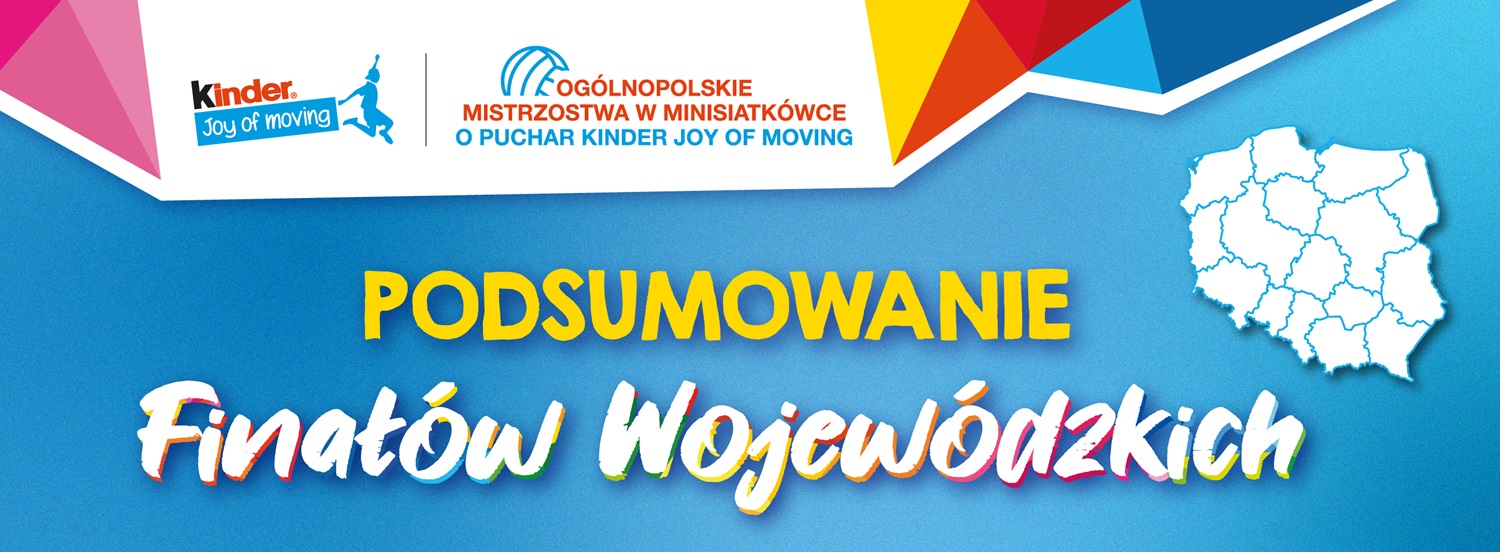 Podsumowanie Finałów Wojewódzkich KINDER Joy of moving sezonu 2022/23