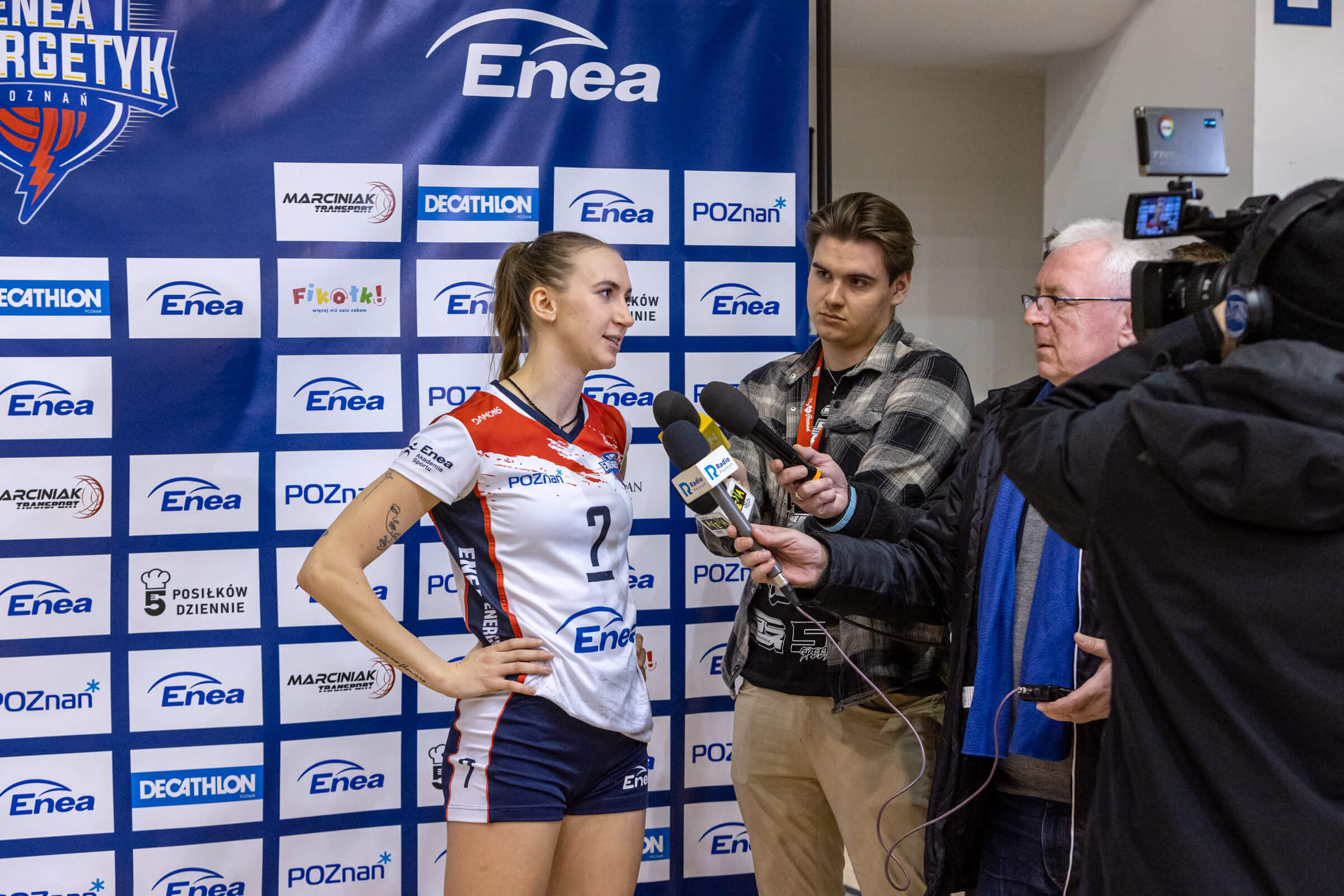 Anna Regulska po meczu 1LK: Enea Energetyk Poznań - MKS COPCO Imielin 1:3 (20:25, 25:27, 21:25, 22:25)