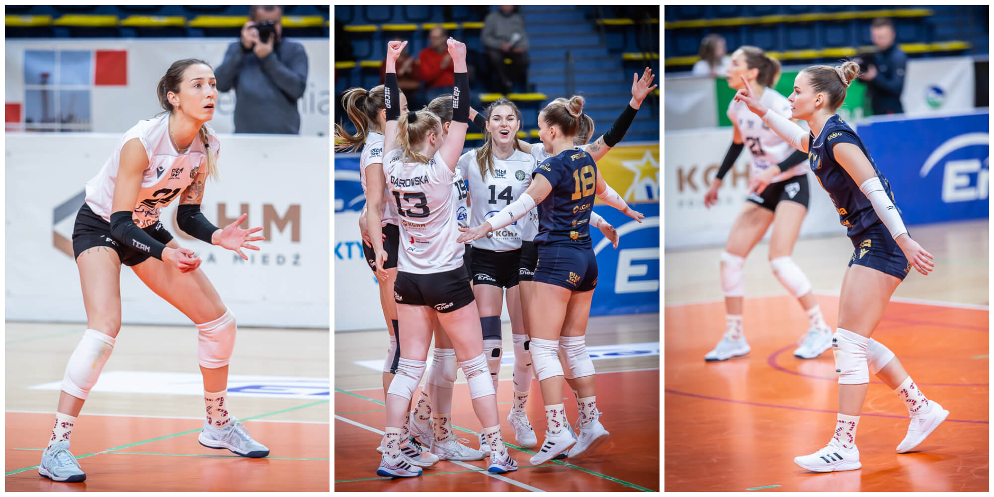 Mecz 13. kolejki 1. Ligi Kobiet: Enea KS Piła – Enea Energetyk Poznań 3:0 (25:17, 25:12, 25:20)