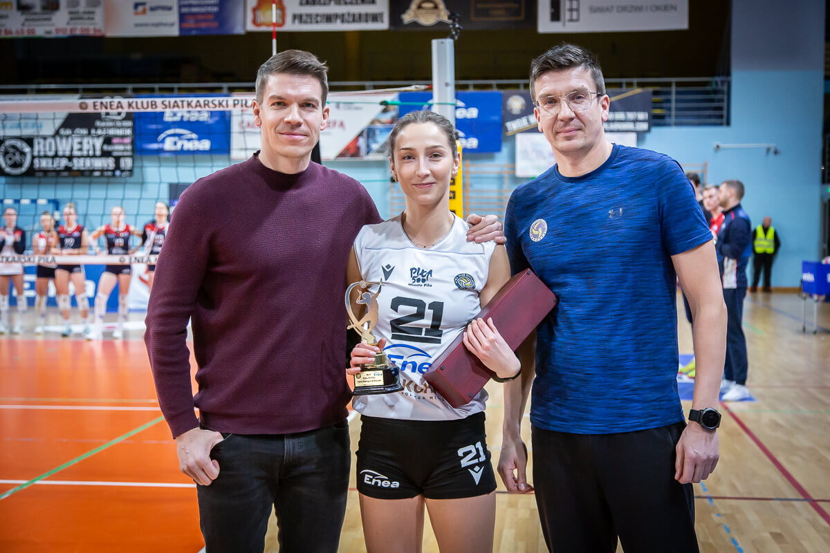 Oliwia Urban, MVP meczu 1. Ligi Kobiet: Enea KS Piła – Enea Energetyk Poznań 3:0 (25:17, 25:12, 25:20)