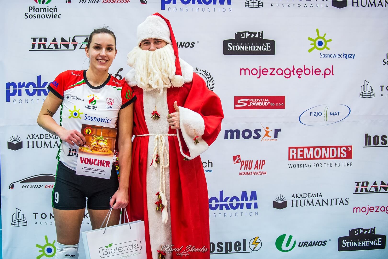 Gabriela Borawska, MVP meczu 12. kolejki 1. Ligi Kobiet: Trans-Ann Płomień Sosnowiec – SMS PZPS Szczyrk 3:0 (25:21, 25:18, 28:26)