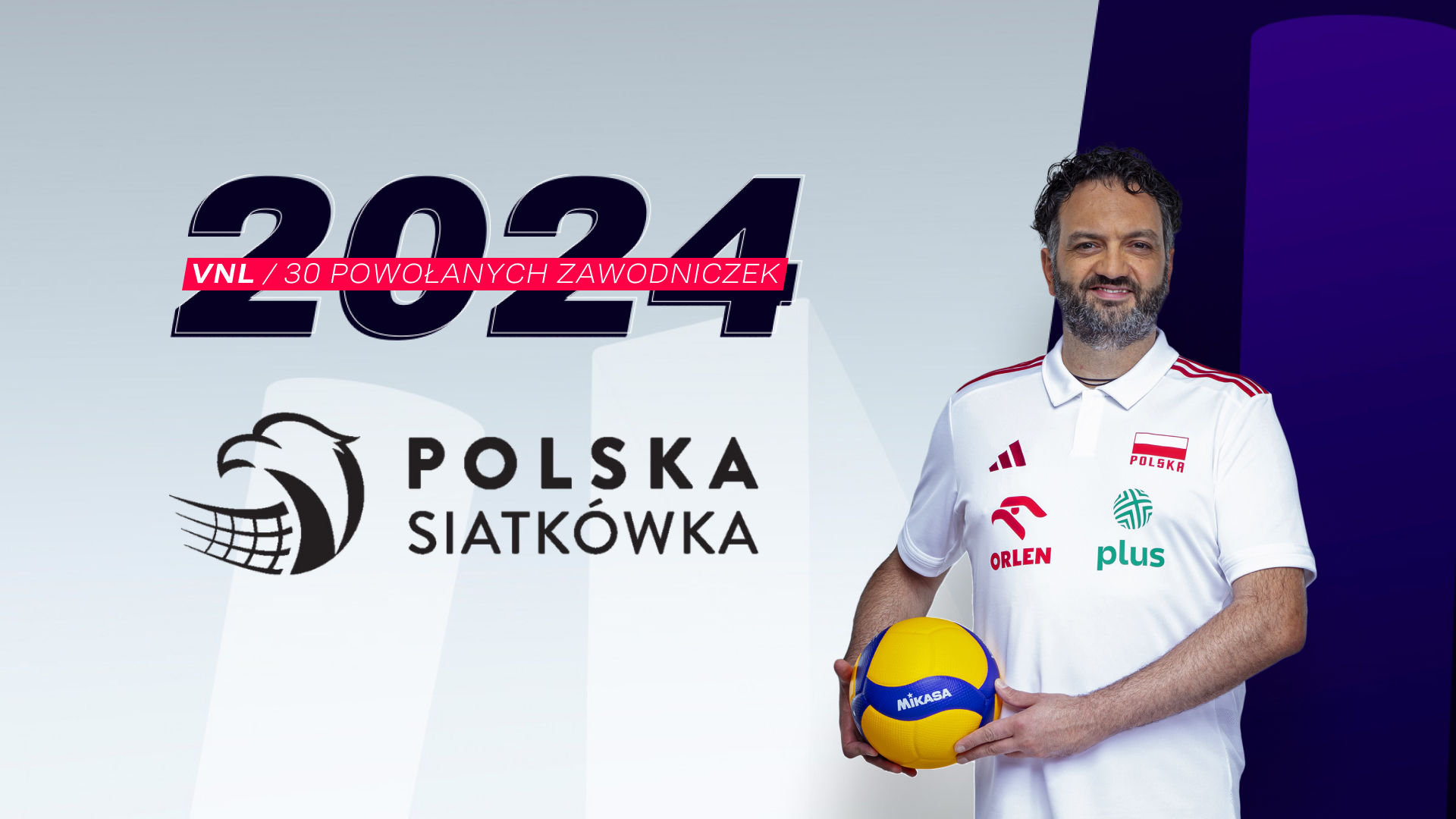 Lista 30 zawodniczek na VNL 2024