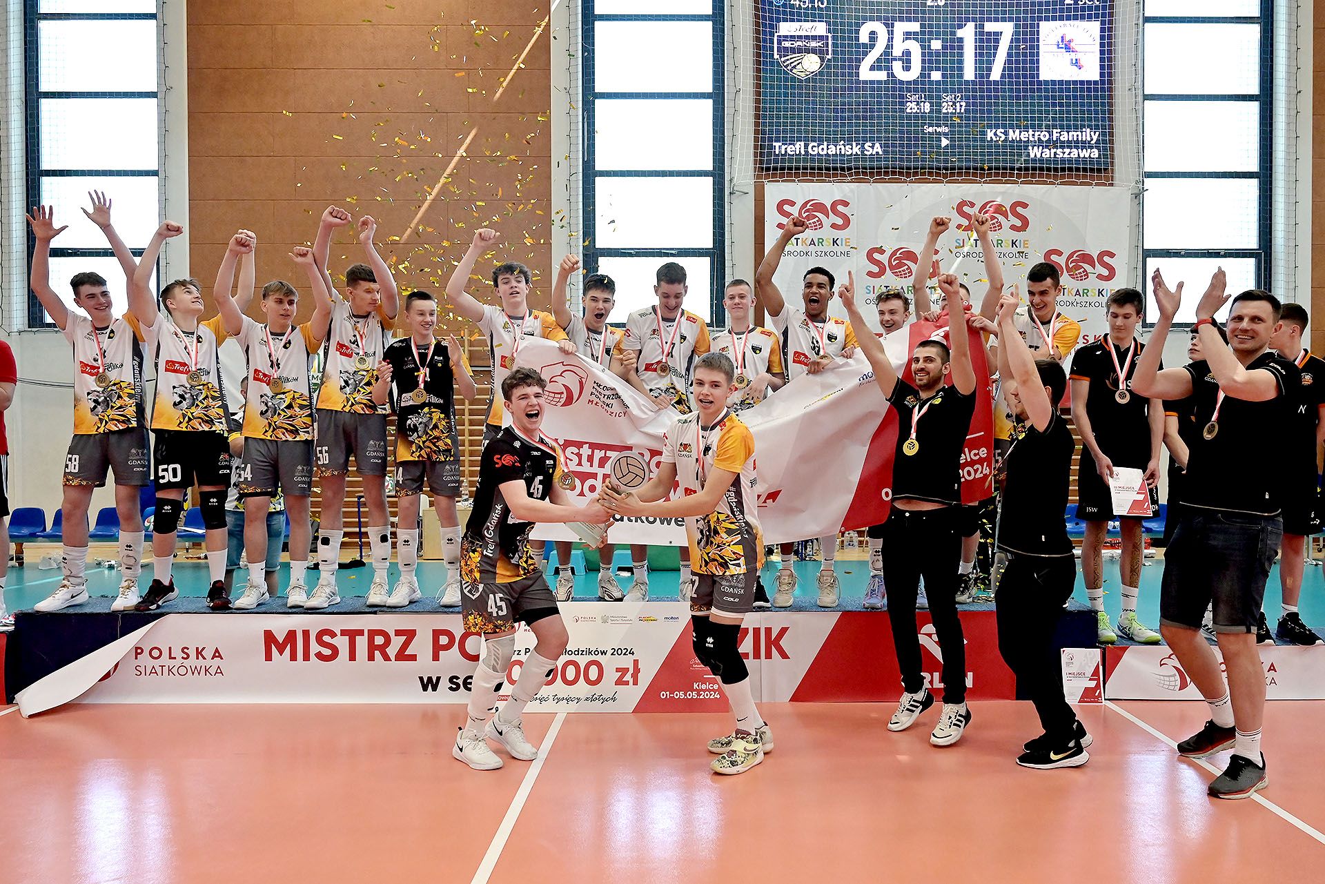 MP Młodzików Kielce 2024 - dzień 4: Złoto ponownie dla Trefla Gdańsk!