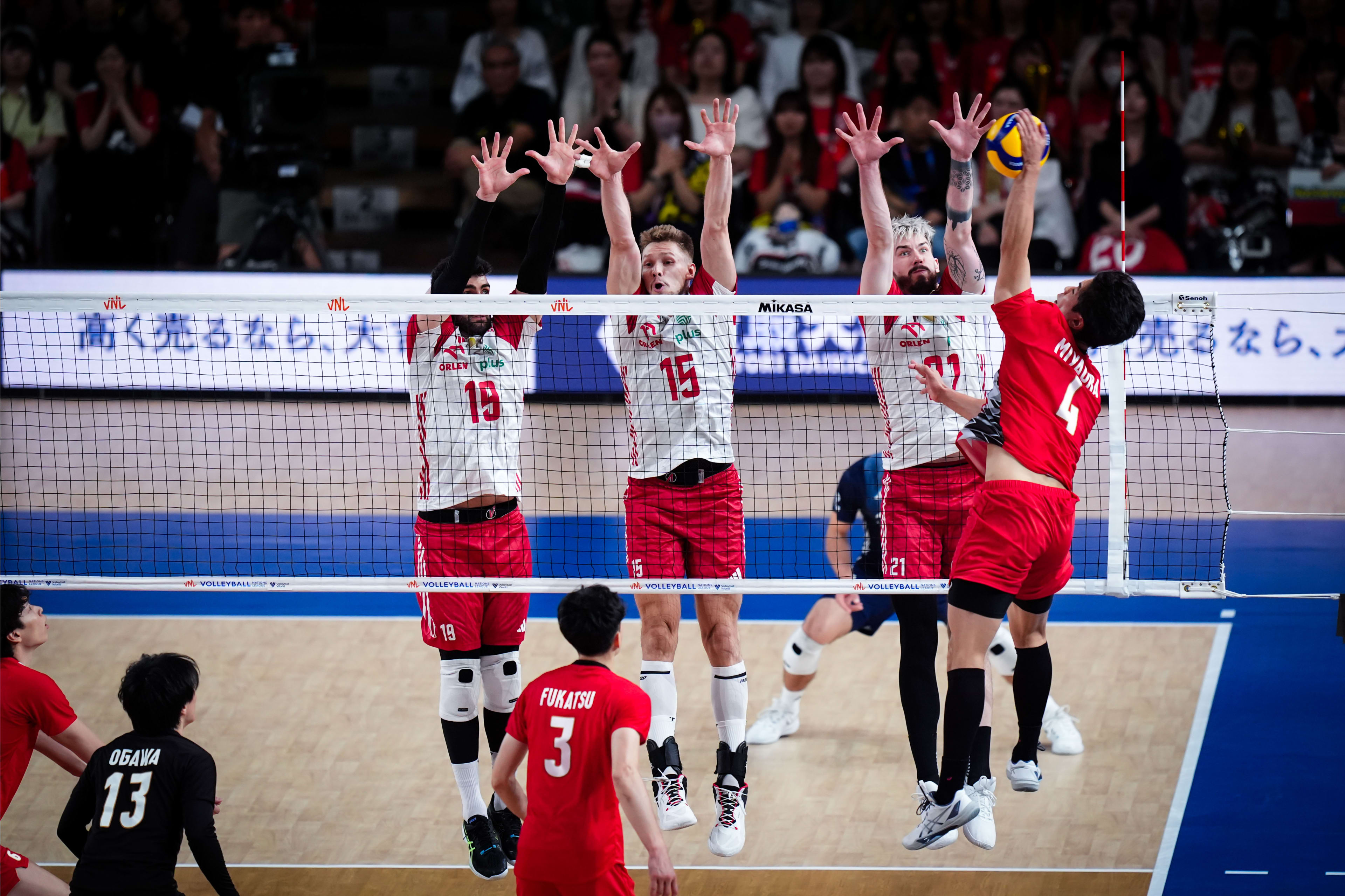 VNL Fukuoka: Polska - Japonia 3:0