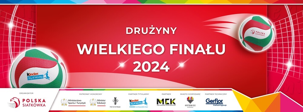 Wielki Finał KINDER Joy of moving 2024: drużyny jubileuszowej edycji