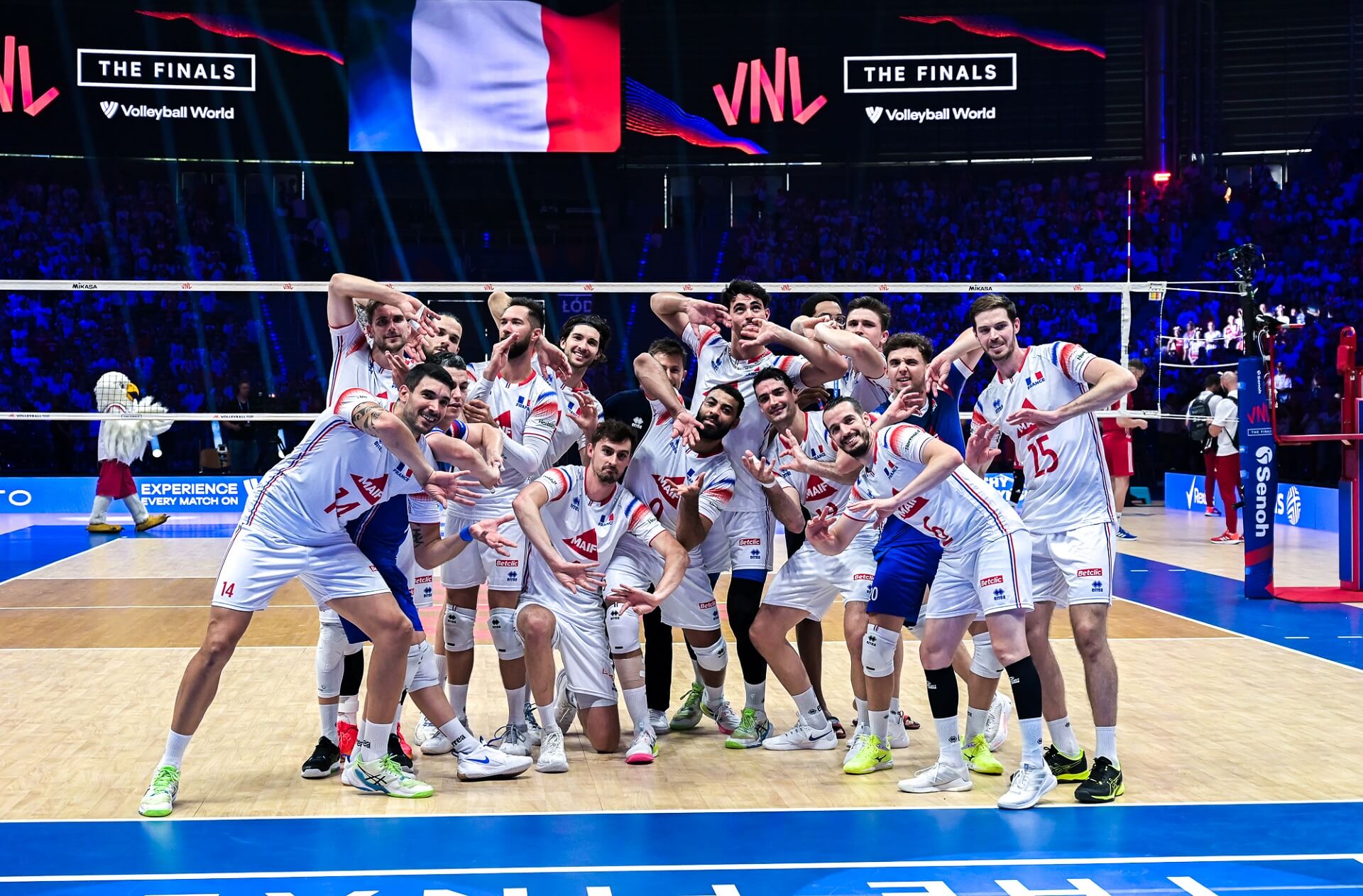 Półfinał VNL: Polska – Francja 2:3