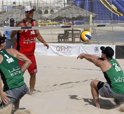 Polskie pary awansowały w KATARA Beach Volleyball Cup 2018