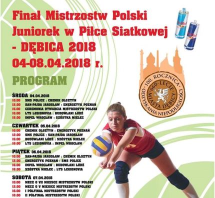 Mistrzostwa Polski juniorek - program