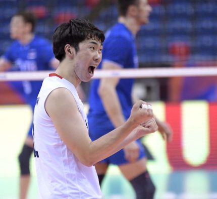 Siatkarska Liga Narodów Korea - Rosja, Kraków