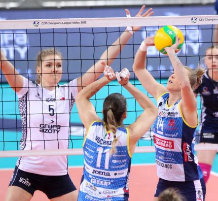 Chemik Police - Imoco Conegliano w Lidze Mistrzyń